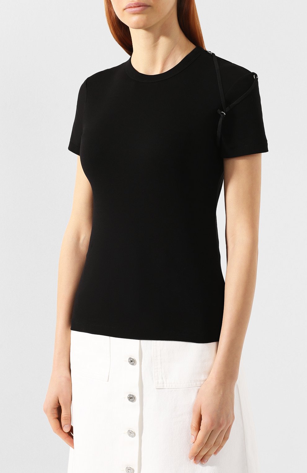 Хлопковая футболка HELMUT LANG, арт. J01HW510, фото 3