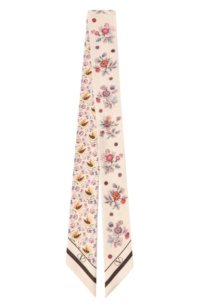 Шелковый шарф-твилли VALENTINO, арт. 6W2E6017/BBD, фото 3