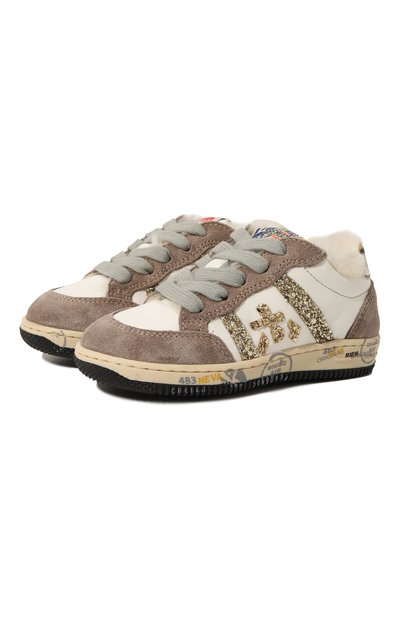 Утепленные кеды wally PREMIATA WILL BE бежевого цвета по цене 23800 руб., арт. 19M321855/WALLY M/27-35, фото 1 Утепленные кеды wally PREMIATA WILL BE, арт. 19M321855/WALLY M/27-35, фото 1