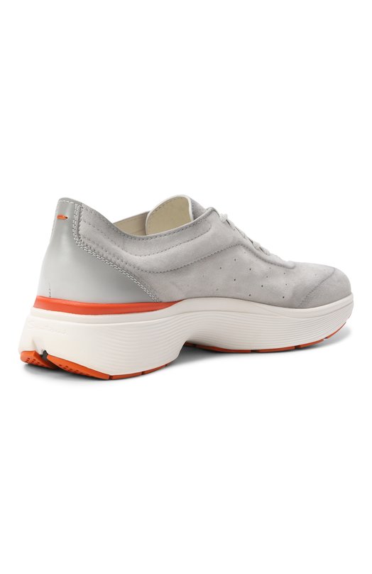 Замшевые кроссовки Bounce Santoni MBBG22070BARTS0G Серый  MBBG22070BARTS0G Фото 4