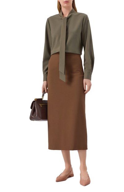 Замшевые балетки robbie sling 05 GIANVITO ROSSI, арт. G95546.05RIC.CAMPRAL, фото 3