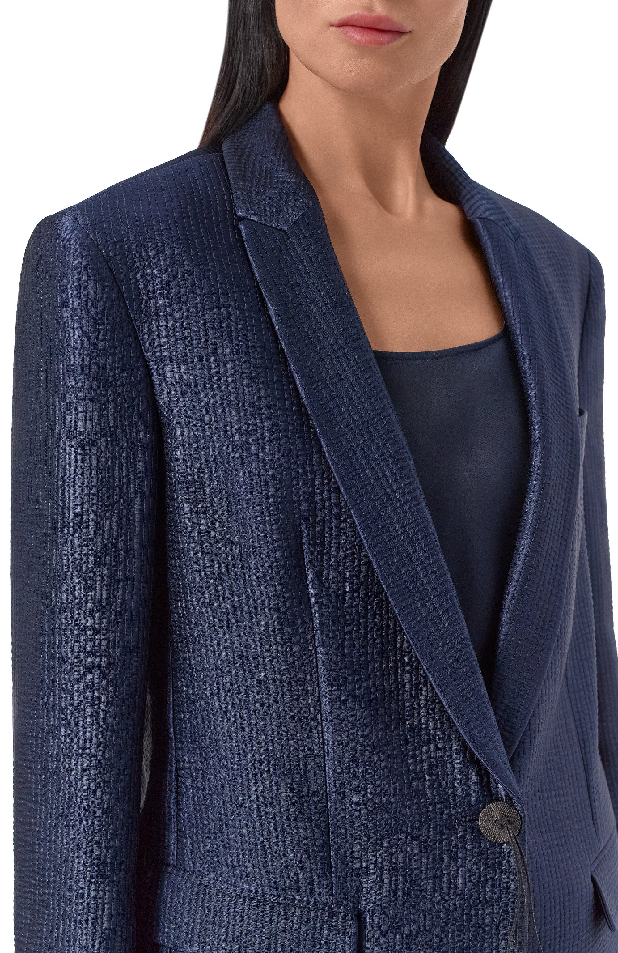 Жакет из вискозы и шерсти GIORGIO ARMANI, арт. GW003457/TE22827, фото 5