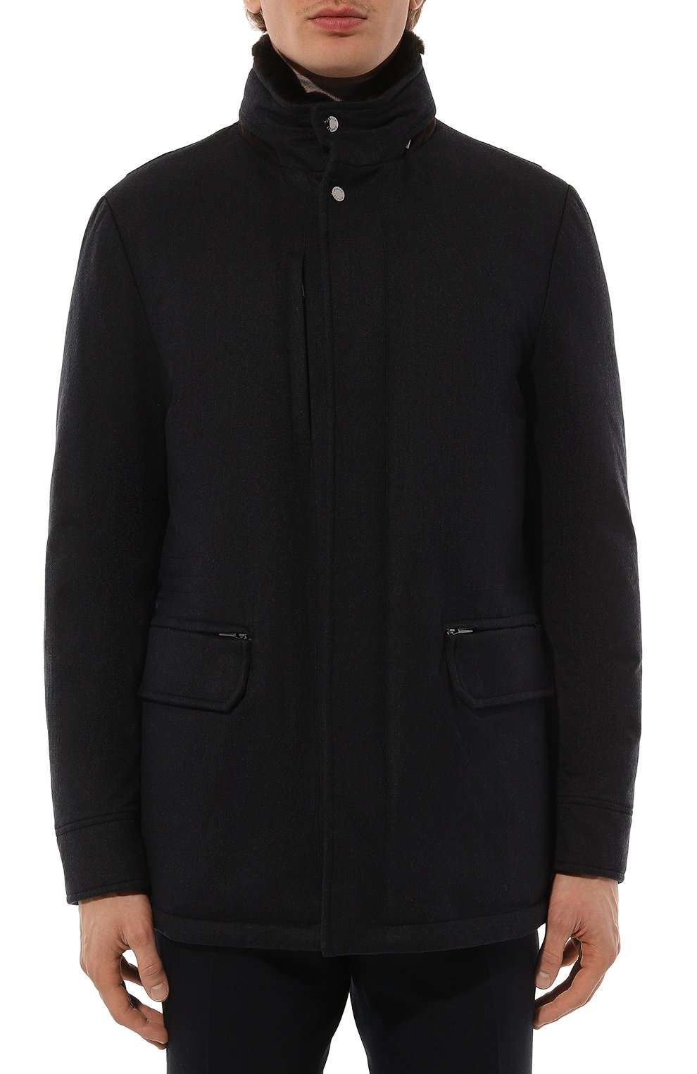 Куртка bernier-fur-ild с воротником из нутрии MOORER, арт. BERNIER/FUR-ILD, фото 3