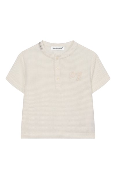 Хлопковое поло DOLCE & GABBANA, арт. L14S69/FU628
