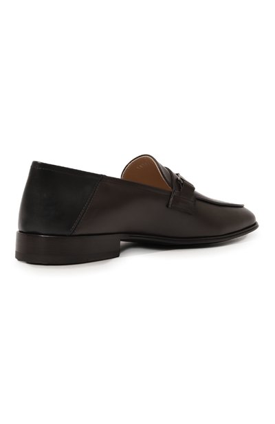 Кожаные лоферы ROBERTO CAVALLI, арт. 18751 B, фото 5