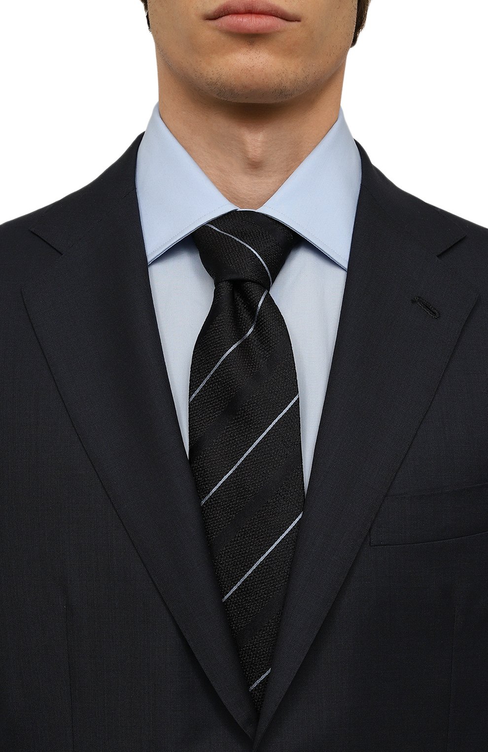 Шелковый галстук DOLCE & GABBANA, арт. GT147E/G0JRG, фото 2