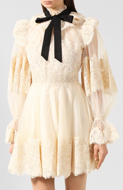 Кружевное платье ZIMMERMANN, арт. 6958DESP, фото 3