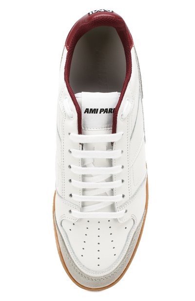 Кожаные кеды AMI, арт. E19S403.950, фото 5