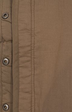 Женская куртка из вискозы и хлопка ISABEL MARANT ETOILE хаки цвета, арт. 25PVE0453FA/C1G04E | Фото 7 (Длина (верхняя одежда): Короткие; Рукава: Длинные; Материал подклада: Хлопок; Материал внешний: Вискоза; Кросс-КТ: Легкие, Куртка; Стили: Кэжуэл; Автоматизация ТО: Проставлено; Автоматизация состава: Проставлено)