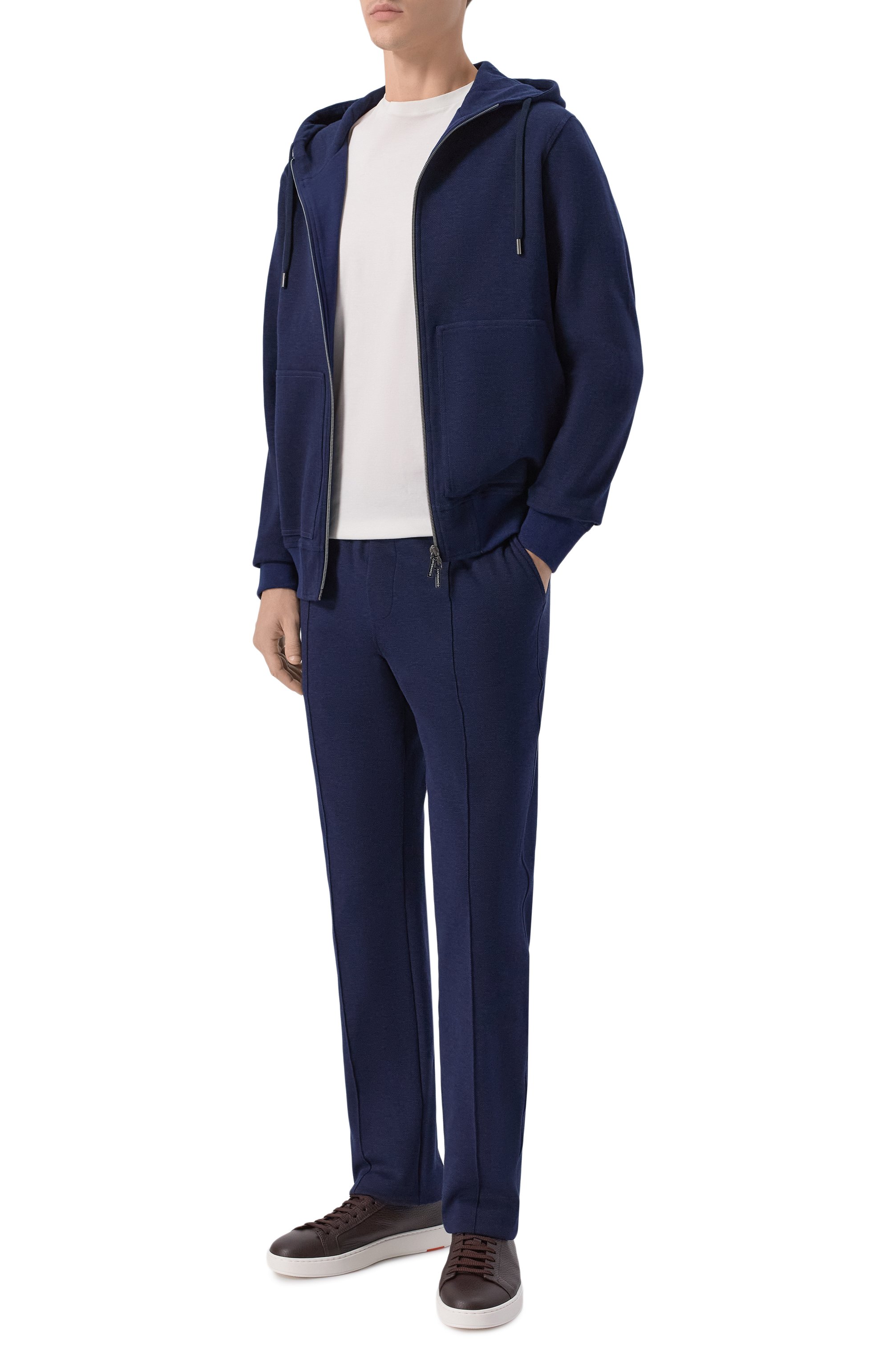 Хлопковые брюки CAPOBIANCO, арт. 20M707.MG00., фото 2