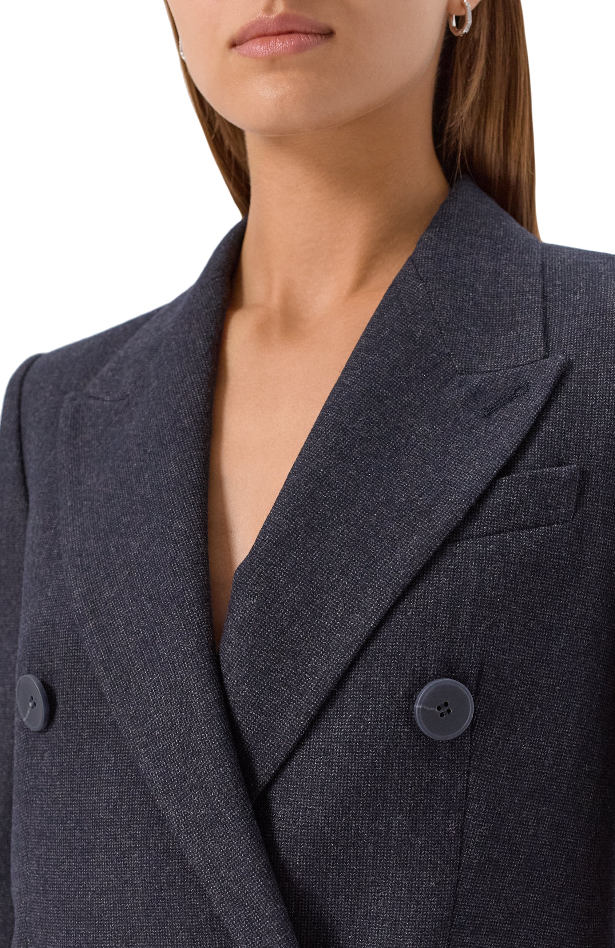 Жакет из вискозы и шерсти EMPORIO ARMANI, арт. EW001514/AF14733, фото 5