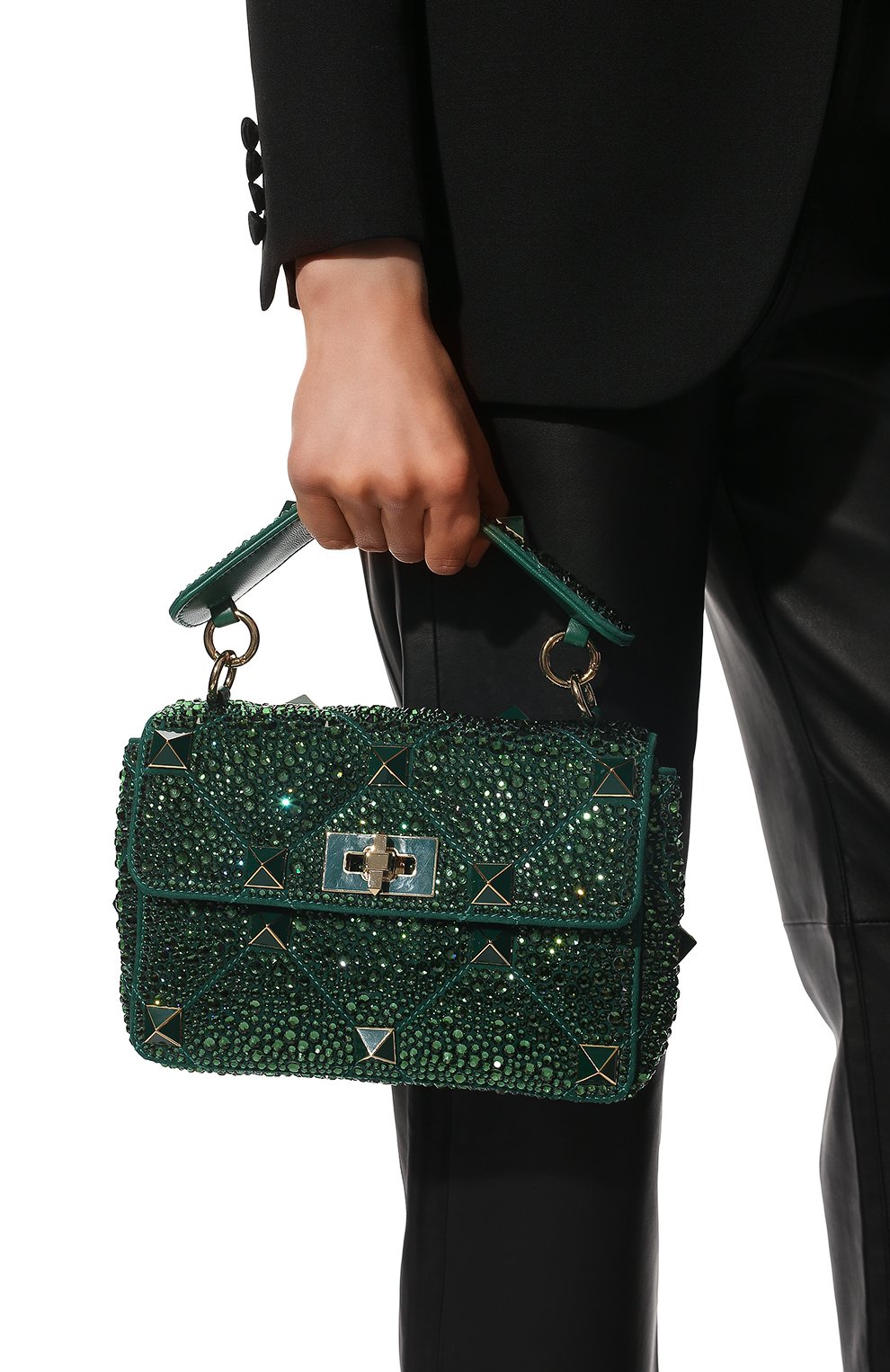 Сумка roman stud medium VALENTINO, арт. XW2B0I82/RJE, фото 2