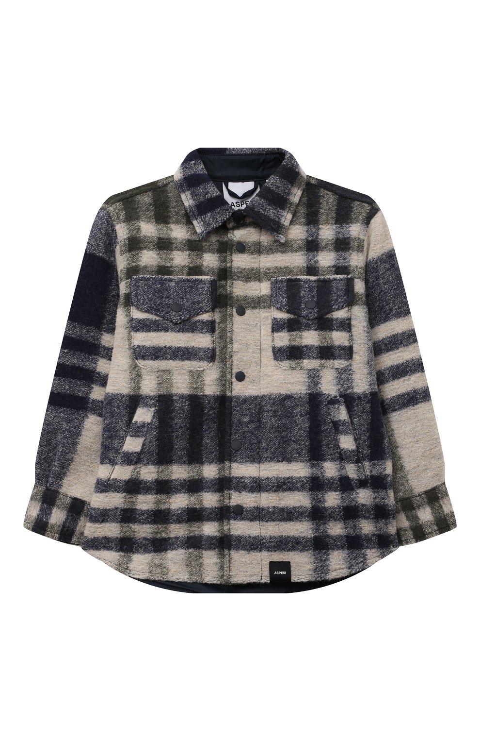 Текстильная куртка ASPESI разноцветного цвета по цене 34200 руб., арт. F22002GMW3057/4A-6A, фото 1 Текстильная куртка ASPESI, арт. F22002GMW3057/4A-6A, фото 1