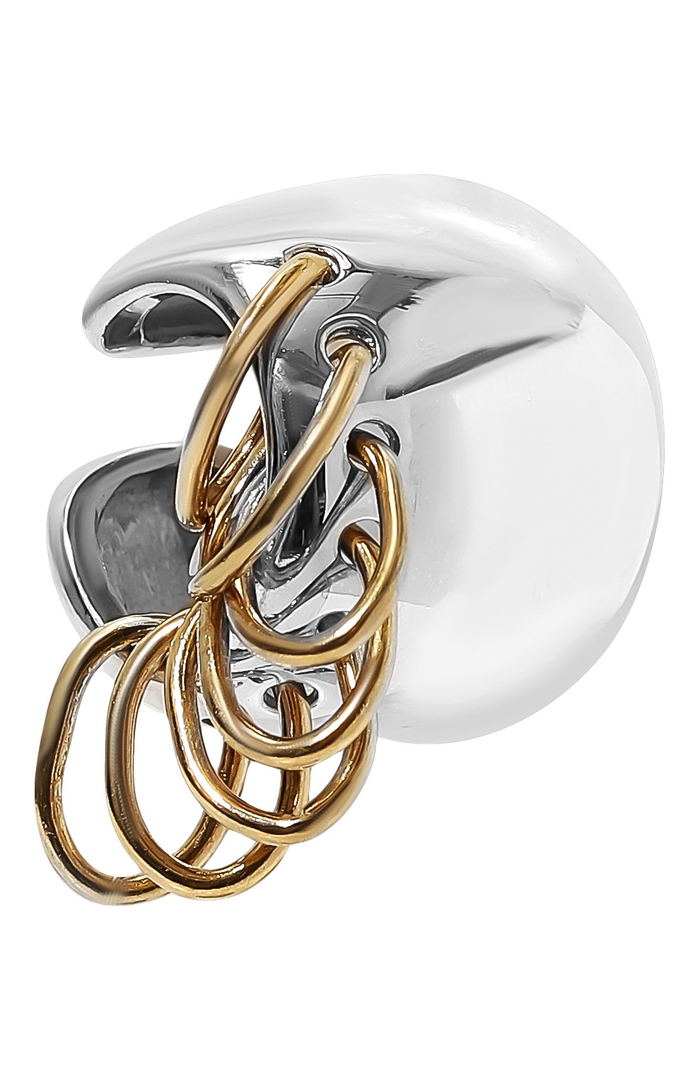 Кафф JEWLIA серебряного цвета по цене 14500 руб., арт. JR-181, фото 3 Кафф JEWLIA, арт. JR-181, фото 3