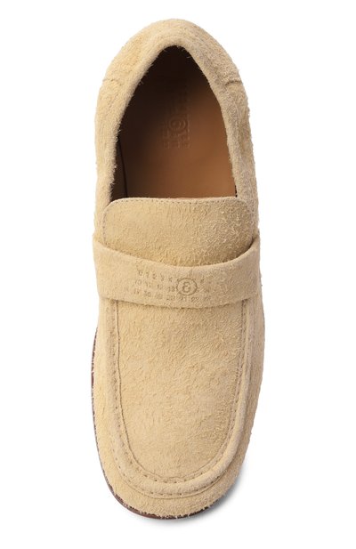 Замшевые лоферы swing-toe MM6, арт. SH3WR0008/P7704_001, фото 5