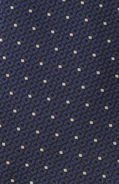 Шелковый галстук CANALI темно-синего цвета по цене 16950 руб., арт. 18/HJ03774, фото 4 Шелковый галстук CANALI, арт. 18/HJ03774, фото 4