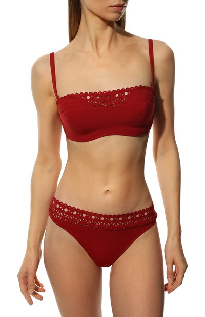 Плавки-бикини LISE CHARMEL красного цвета по цене 14460 руб., арт. ABA0415, фото 2 Плавки-бикини LISE CHARMEL, арт. ABA0415, фото 2
