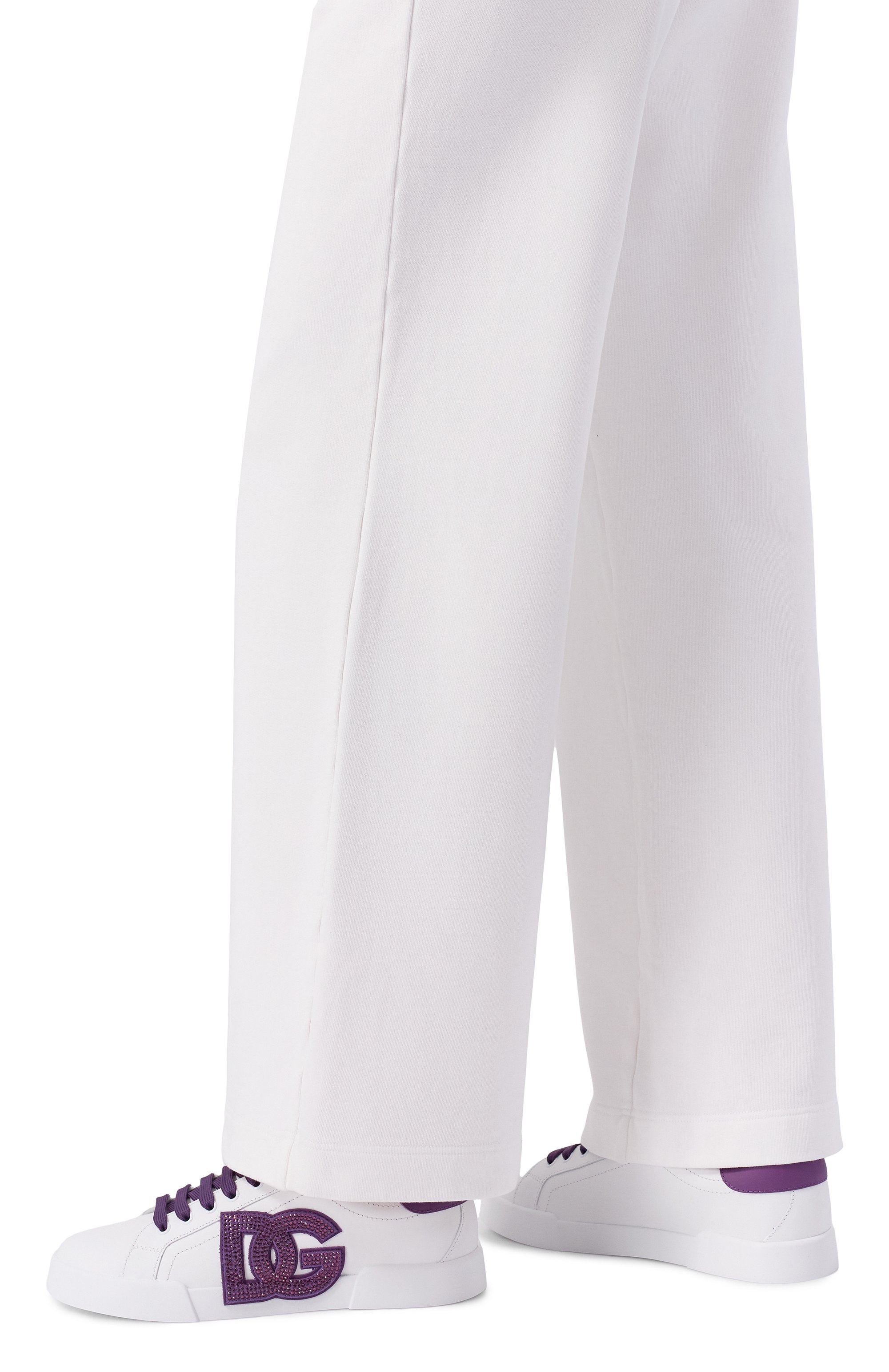 Кожаные кеды portofino DOLCE & GABBANA, арт. CK2341/AI411, фото 2