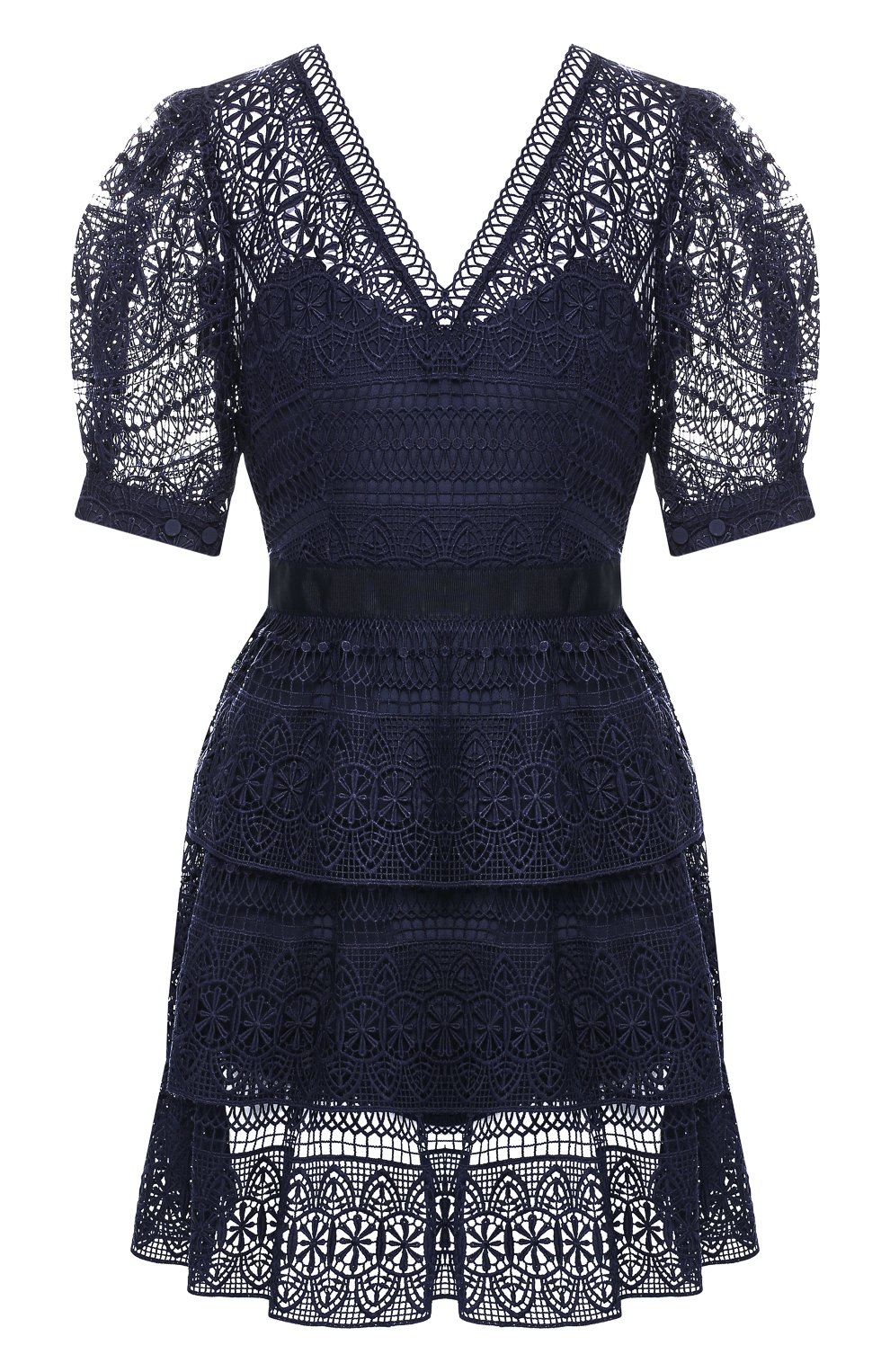 Кружевное мини-платье SELF-PORTRAIT, арт. SP20-068, фото 1