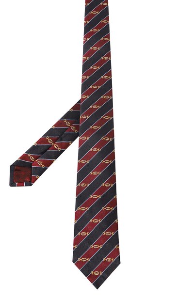 Шелковый галстук GUCCI, арт. 624077 4E002, фото 3
