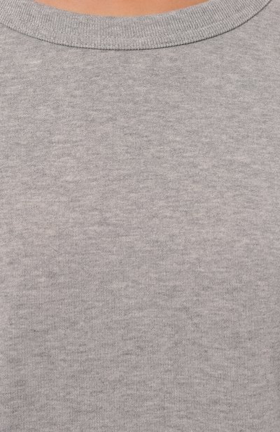 Хлопковый свитшот DRIES VAN NOTEN серого цвета по цене 41450 руб., арт. 242-011149-9610, фото 5 Хлопковый свитшот DRIES VAN NOTEN, арт. 242-011149-9610, фото 5