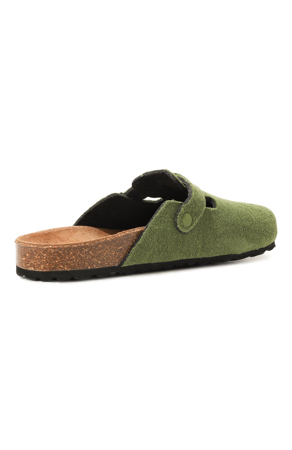 Текстильные сабо MC2 SAINT BARTH зеленого цвета по цене 13050 руб., арт. STBA/SANDAL MULE/00870D, фото 5 Текстильные сабо MC2 SAINT BARTH, арт. STBA/SANDAL MULE/00870D, фото 5