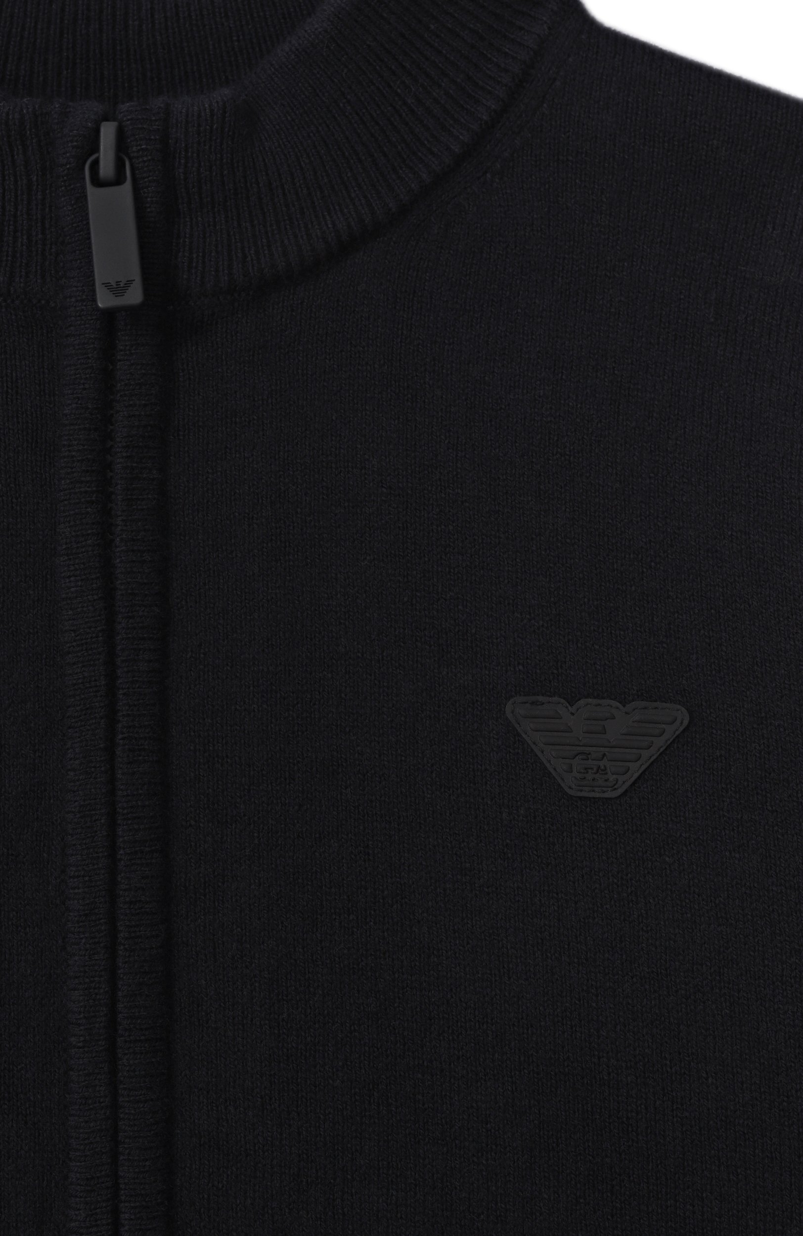 Кардиган из хлопка и шерсти EMPORIO ARMANI, арт. EB000439/AF28773, фото 3
