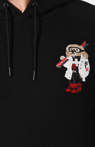 Хлопковое худи RALPH LAUREN, арт. 790764058, фото 5