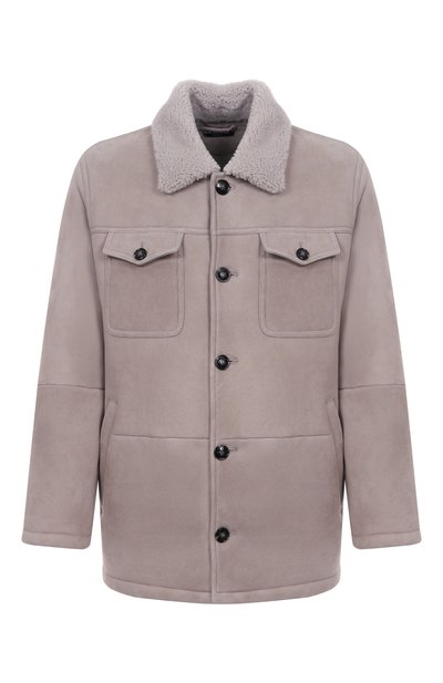 Мужская дубленка из овчины KITON, арт. UW2247V0418H08