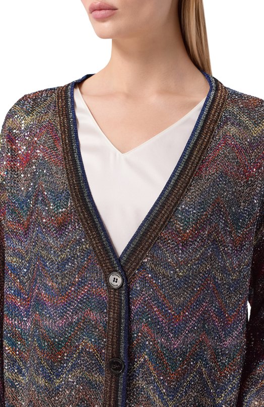 Кардиган Missoni DS25WM0T/BC005G Разноцветный  DS25WM0T/BC005G Фото 5