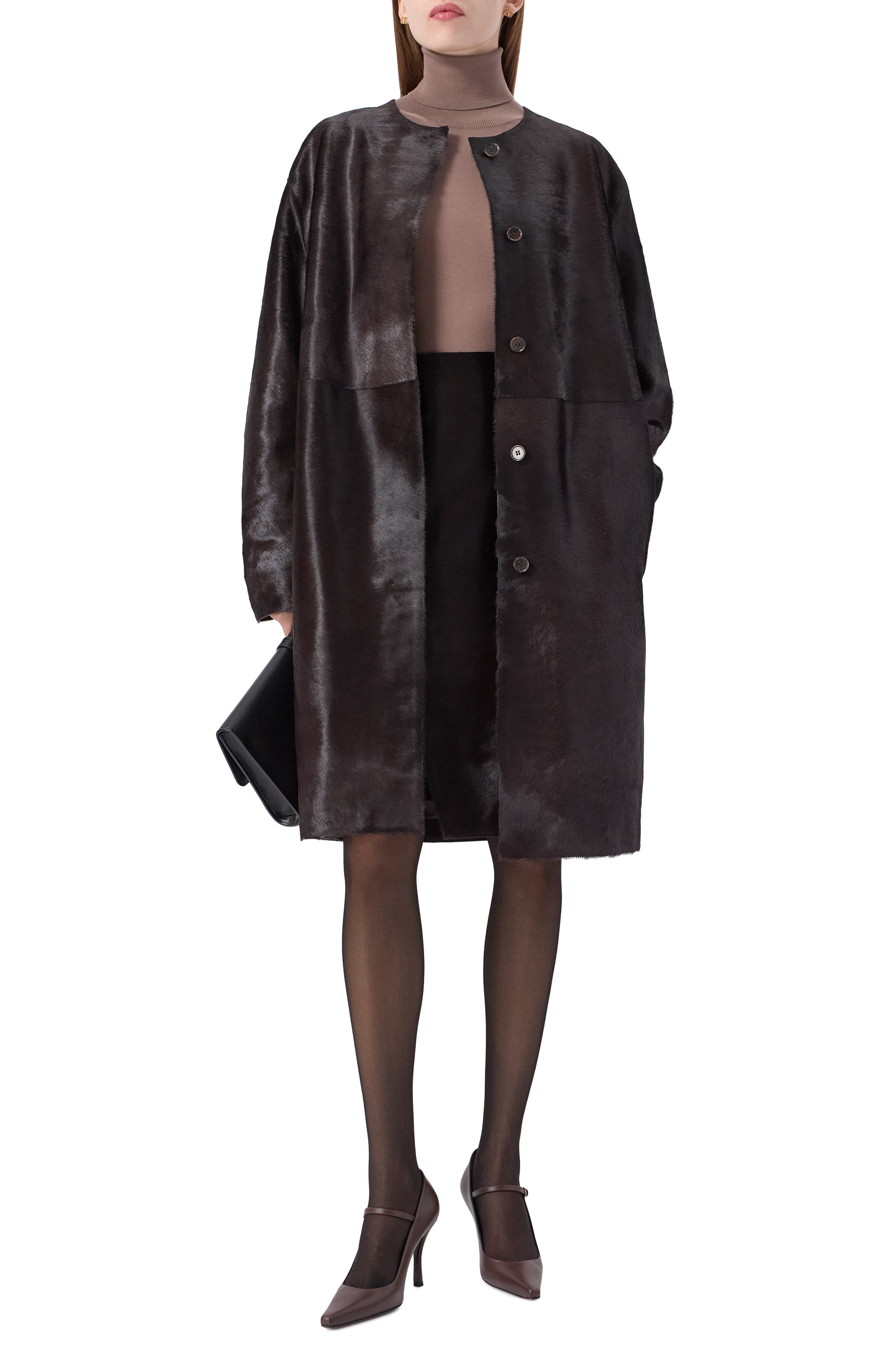 Кожаное пальто LOULOU DE SAISON, арт. MILLER, фото 2