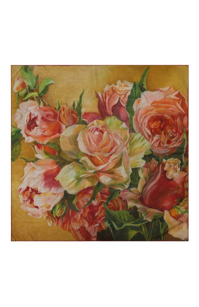 Шелковый платок розы GOURJI, арт. T23ROSE1, фото 5