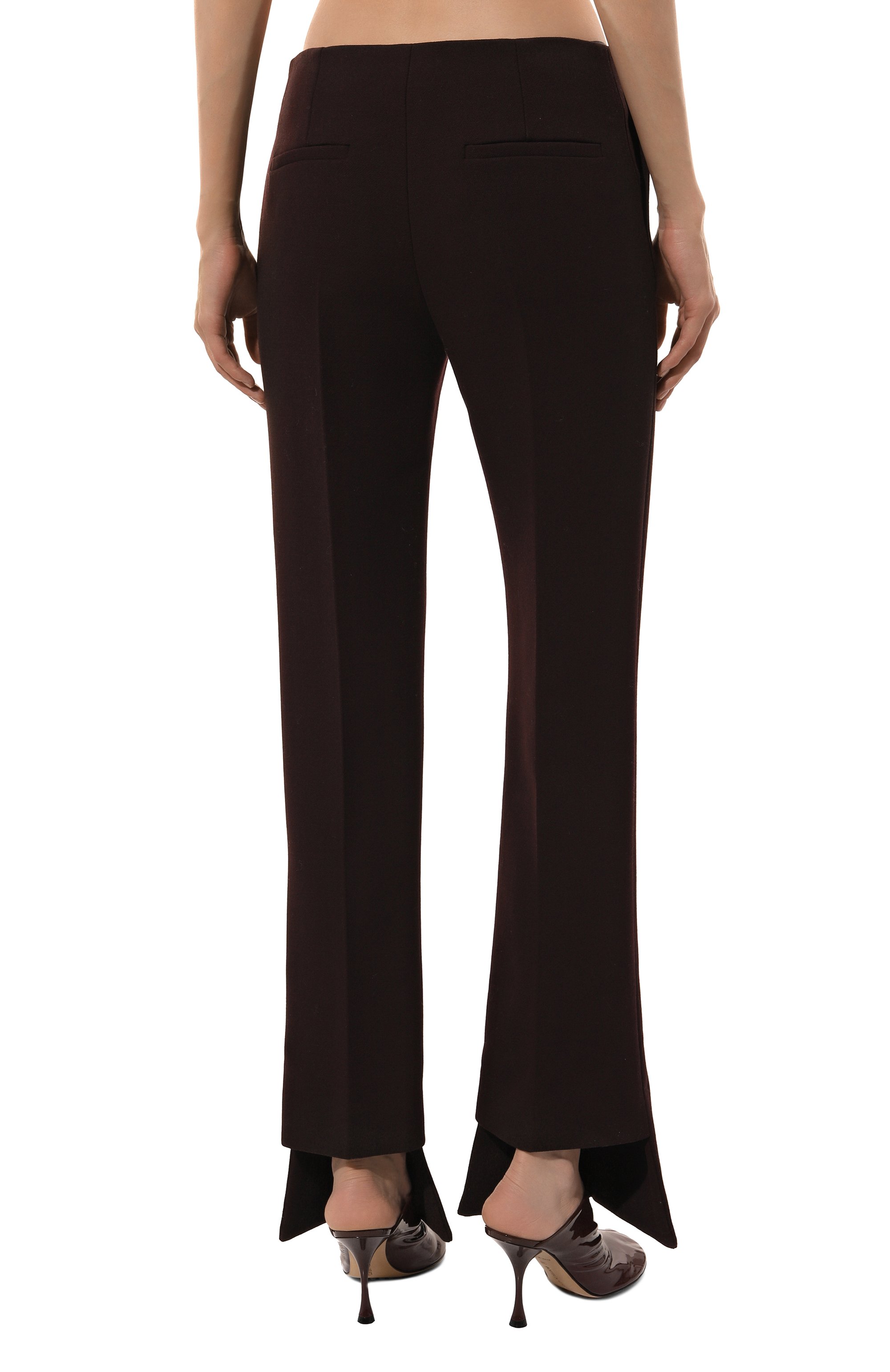 Шерстяные брюки CHLOÉ, арт. CHC24WPA02143, фото 4