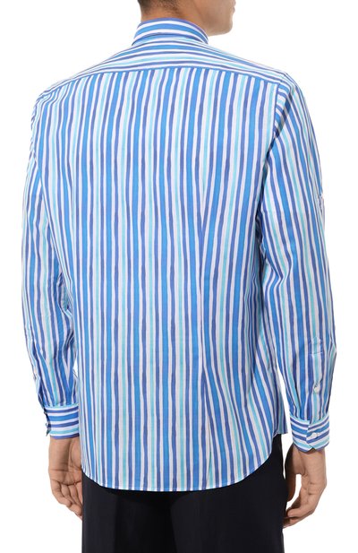 Хлопковая рубашка ZILLI, арт. LINA01M010084068R, фото 4