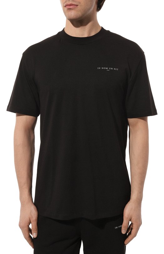 Хлопковая футболка Ih Nom Uh Nit Чёрный, фото 3