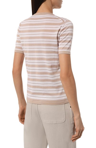 Футболка из кашемира и шелка KITON, арт. D57704, фото 4