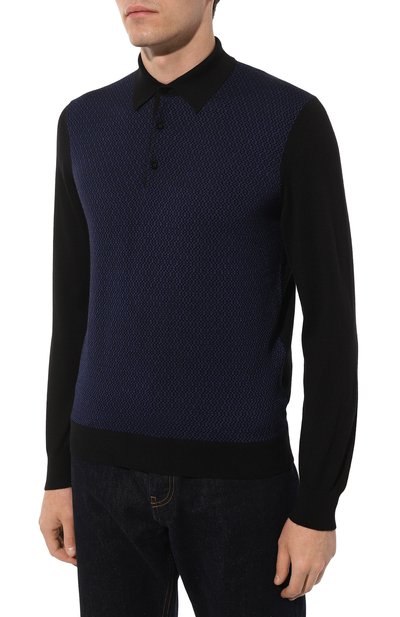 Поло из шерсти и шелка STEFANO RICCI, арт. KE06001AP1/E23302/ALMIS, фото 3