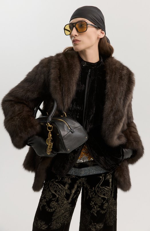 Бархатный жакет Ann Demeulemeester B0013765/FA710 Чёрный  B0013765/FA710 Фото 6