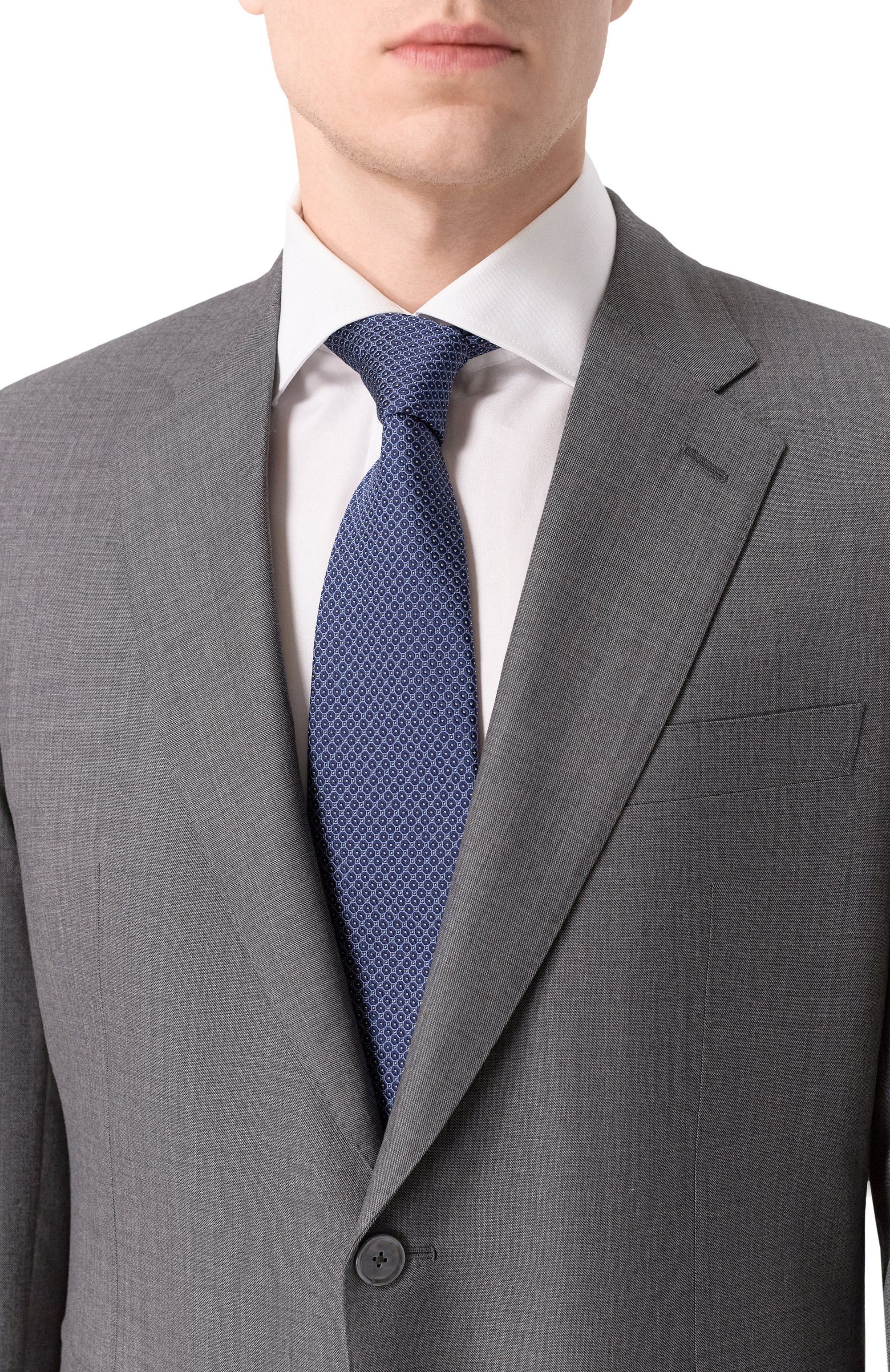 Шелковый галстук CORNELIANI, арт. 27U302/2720304, фото 2