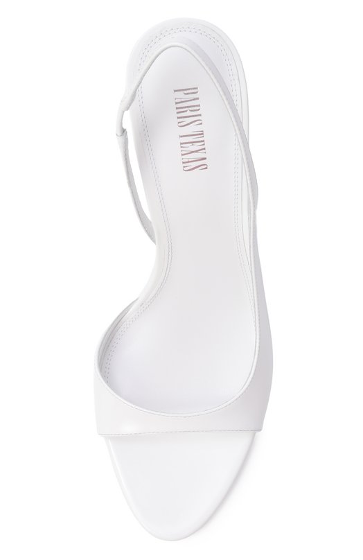 Кожаные босоножки Lidia 105 Paris Texas PX1950/XVN01 Белый  PX1950/XVN01 Фото 6