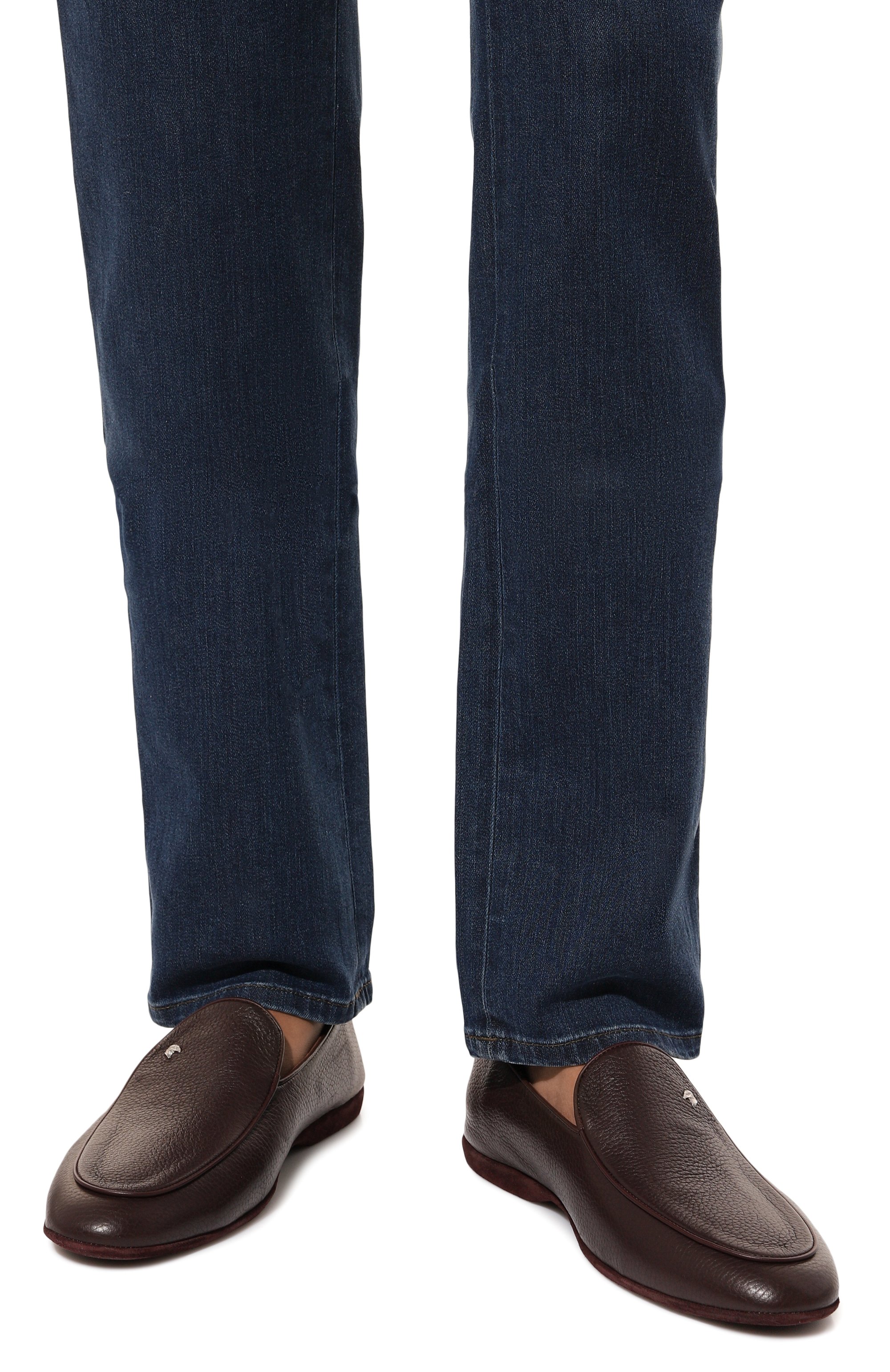 Кожаные лоферы STEFANO RICCI, арт. UL01_P764/SK_SET, фото 3