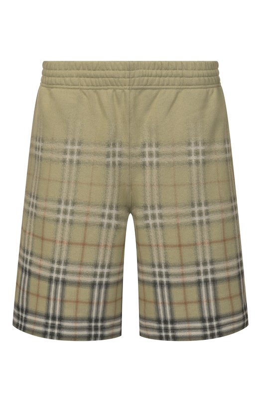 Хлопковые шорты Burberry 8119037 Зелёный 8119037