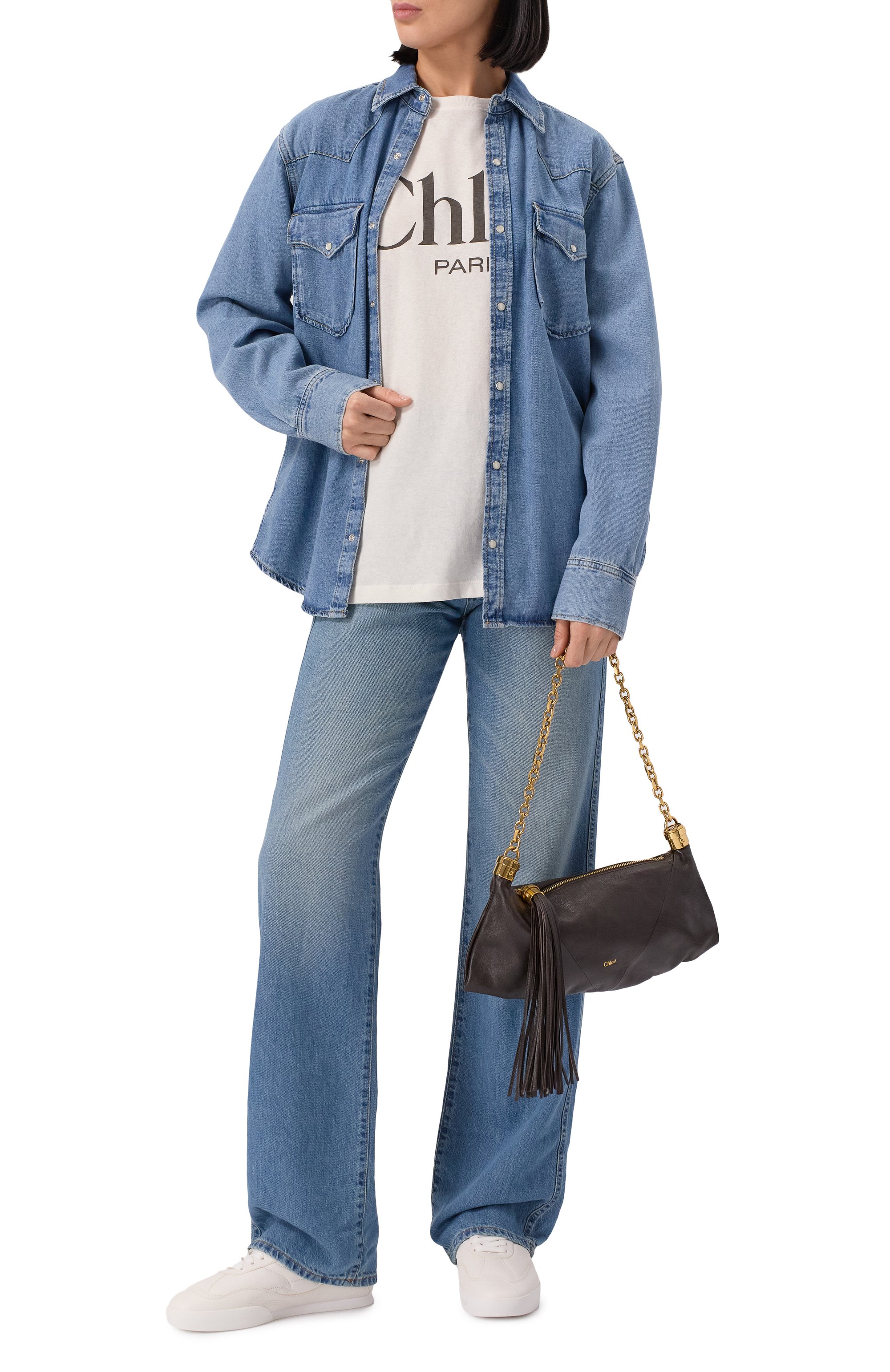 Сумка foulard small CHLOÉ, арт. CHC25SS447037, фото 7