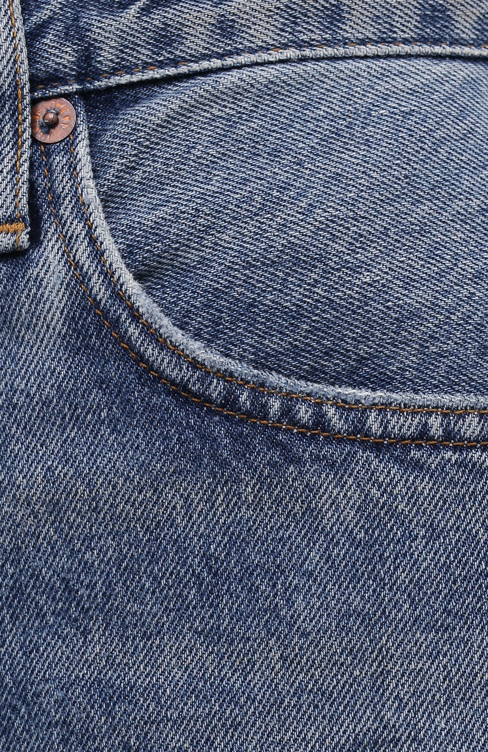 Джинсы AGOLDE синего цвета по цене 32700 руб., арт. A154B-1141, фото 5 Джинсы AGOLDE, арт. A154B-1141, фото 5