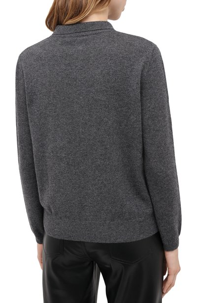 Кашемировое поло ADDICTED темно-серого цвета по цене 27000 руб., арт. MK921, фото 4 Кашемировое поло ADDICTED, арт. MK921, фото 4