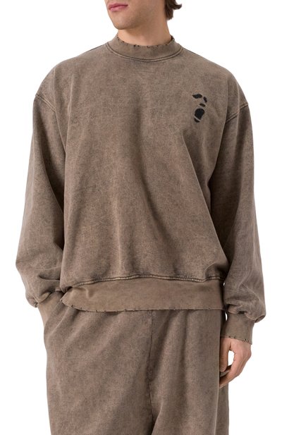 Хлопковый свитшот AN OTHER DATE, арт. S25MA0DSW176, фото 3