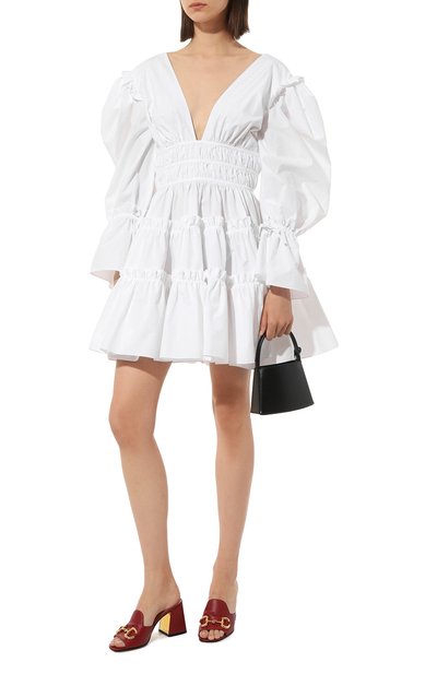 Кожаные мюли horsebit GUCCI, арт. 655412 BKO00, фото 2