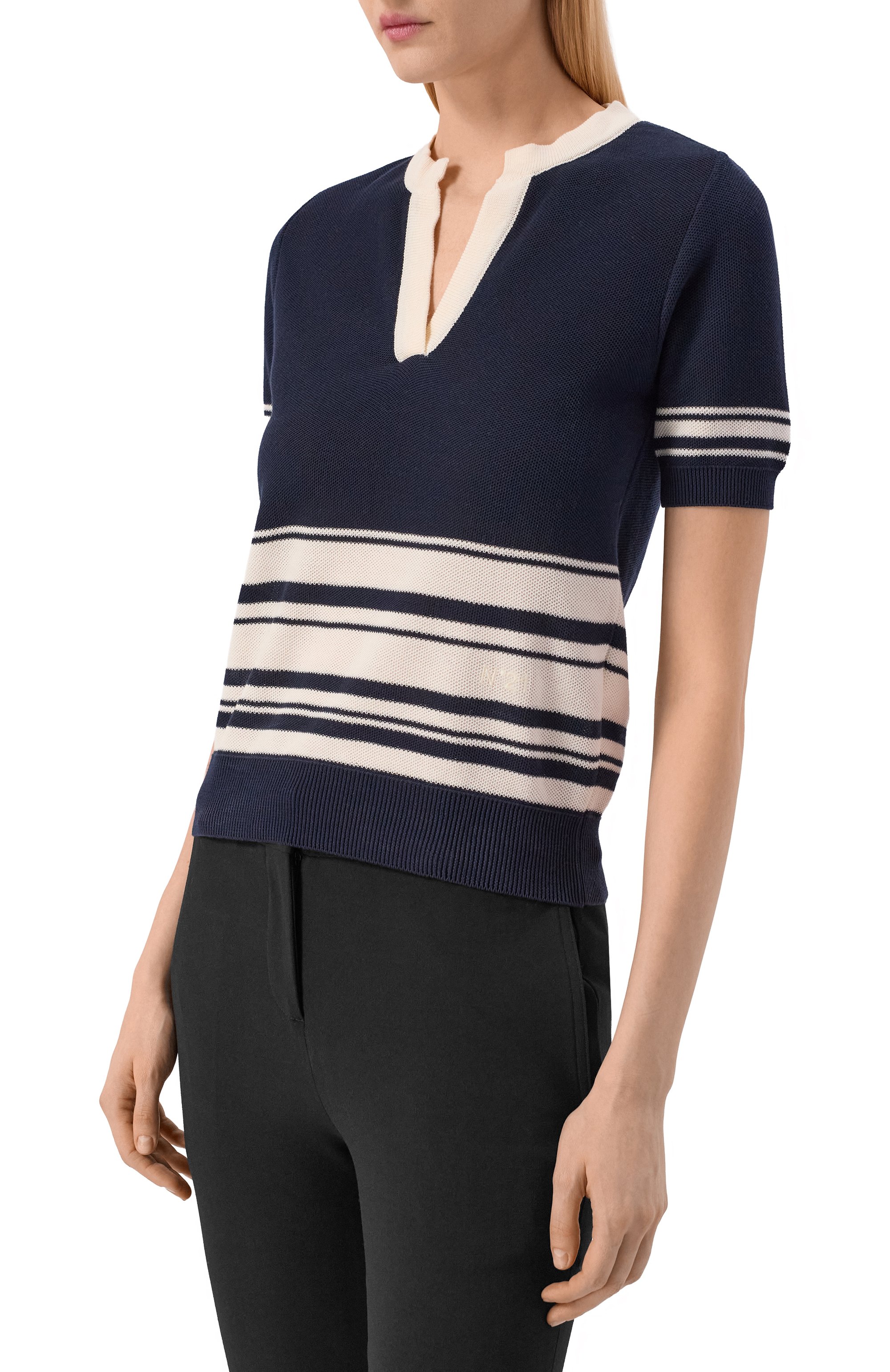 Хлопковый топ N21, арт. A019/7615, фото 3