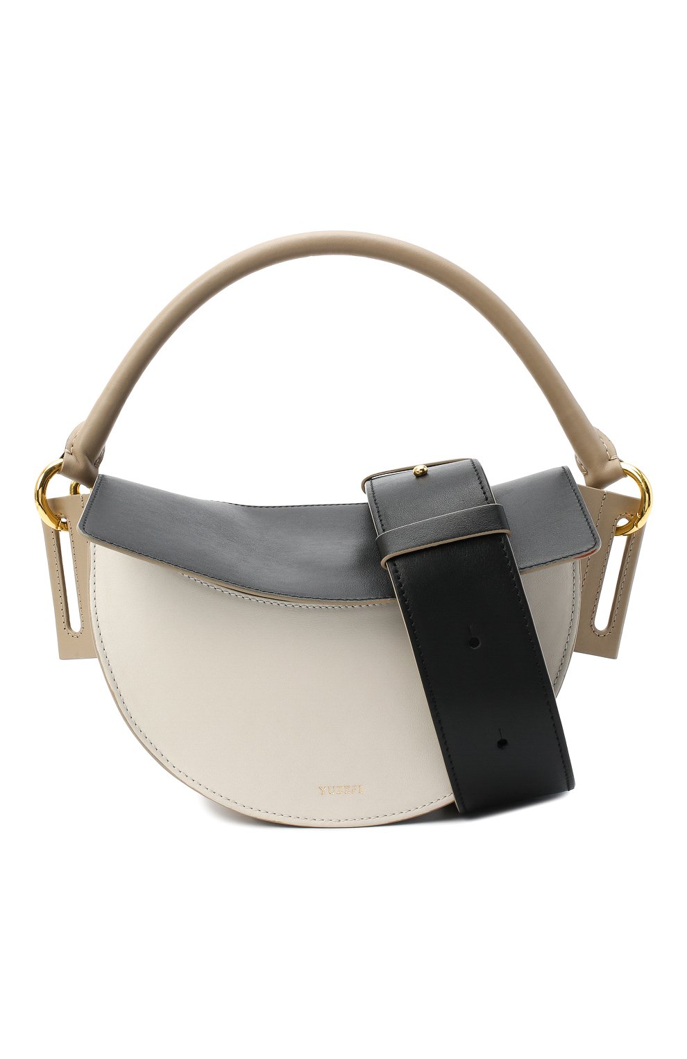 Сумка dip YUZEFI белого цвета по цене 79500 руб., арт. YUZPF20-DI-02, фото 6 Сумка dip YUZEFI, арт. YUZPF20-DI-02, фото 6