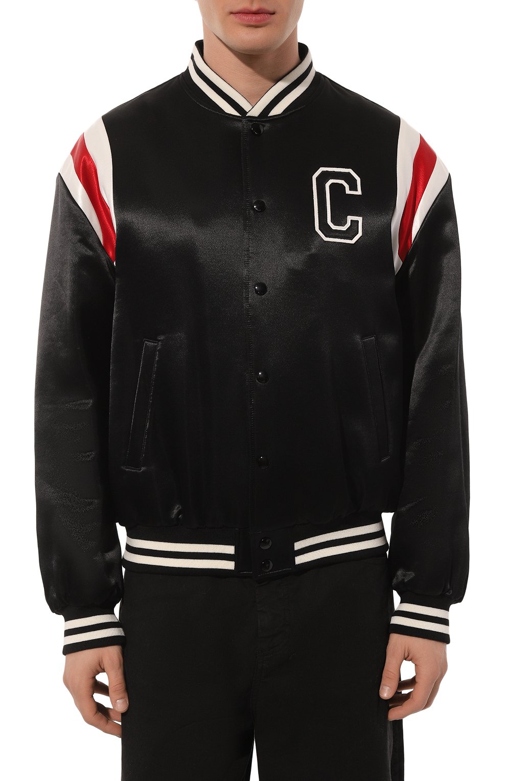 Бомбер из вискозы и шерсти CELINE, арт. 2W867/532T, фото 3